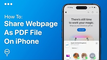 How To Share Webpage As PDF On iPhone | Easy Guide