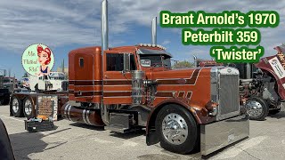 Brant Arnold’s 1970 Little Window 359 Peterbilt ‘Twister’ Truck Tour - includes ‘Before’ footage by Miss Flatbed Red 4,078 views 3 weeks ago 4 minutes, 32 seconds