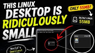 Worlds smallest Linux on a VM 😱