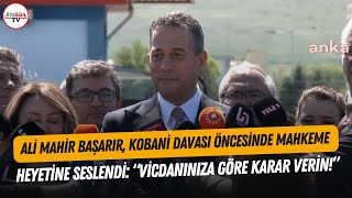 Chp'den Kobani Davası Öncesi Açıklama! Başarır: 