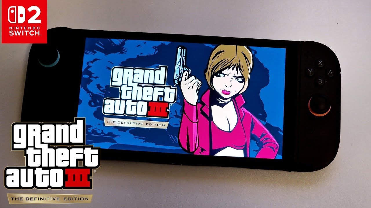 GTA 3 - The Definitive Edition Nintendo Switch 2 Gameplay - YouTube