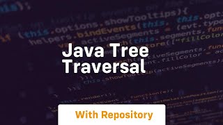 java tree traversal