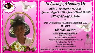Funeral Service For Beryl Margory Moodie, #funeral #trending #jamaica #viral