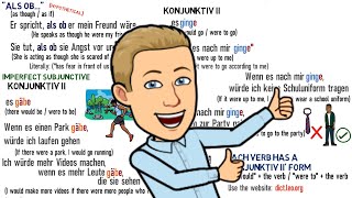 Tenses: Conditional Tense (Part 4): Subjunctive (Konjunktiv II) with Useful Phrases - Lesson 7