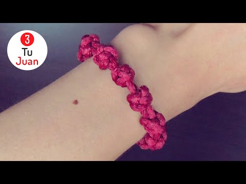 Pulseras de MODA con Nudos Tipo DIAMANTE - Manualidades con Cuerdas Paracord DIY 💎