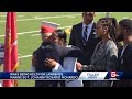Gold Star families embrace as final respects paid to fallen Marine
