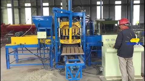 QT3-15 automatic paving blocks machine