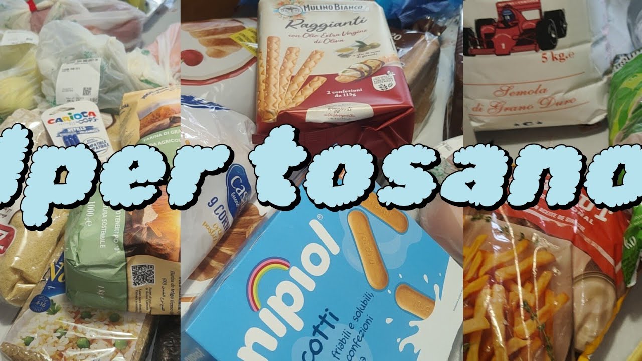 تقدية من iper tosano و جولة في oviesse🥳🏃🏃