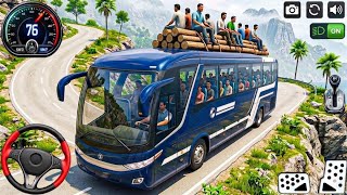 Uphill Bus Game 2026: Master Driving Challenge Pick Drop Uphill passengers - android gameplay screenshot 3