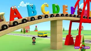 Learn Alphabet Train Song - 3D Animation Alphabet ABC Train song for children