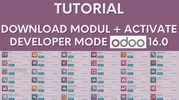 How to Activate Module and Developer Mode in Odoo 16.0