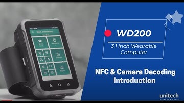 【Wearable Computer】WD200  NFC & Camera Decoding Introduction