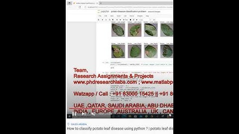 How to classify potato leaf disease using python ? | potato leaf disease | Python project