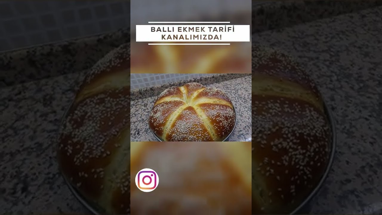 HİÇBİR YERDE GÖREMEYECEĞİNİZ BİR EKMEK! (Ballı Ekmek Tarifi) (Kolay ve Pratik Tarifler)