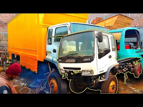 Handmade Truck Body Frame Manufacturing with Wood Work || How to Manufacture Truck Body with Wood