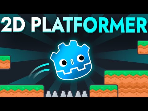 Make a 2D Platformer Player in Godot 4 in 3 Minutes ⭐️