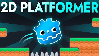 Make a 2D Platformer Player in Godot 4 in 3 Minutes ⭐️
