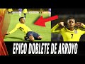 ÉPICO DOBLETE de Kenny Arroyo vs  Brasil Sub 17
