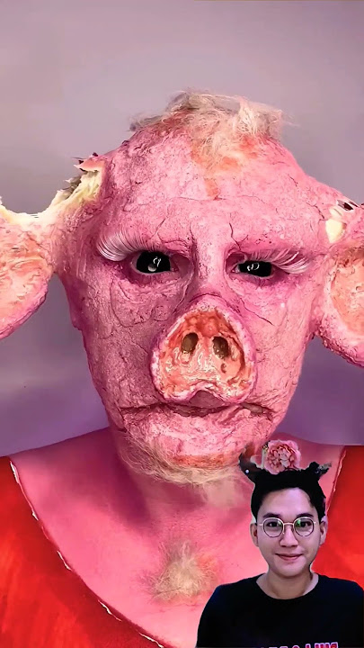 BABI WARNA PINK⁉️ TERNYATA CUMA MAKE UP😱😍