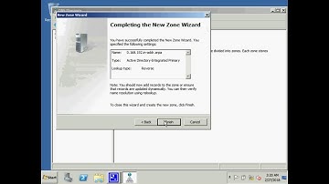 2 Configuring DNS Reverse Lookup Zone