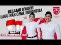 BELAJAR NYANYI LAGU NASIONAL INDONESIA BARENG @AimanRickyy , HAPPY INDEPENDENCE DAY‼