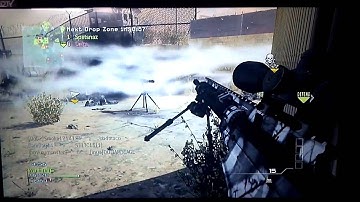 MW3 quick scope through wall
