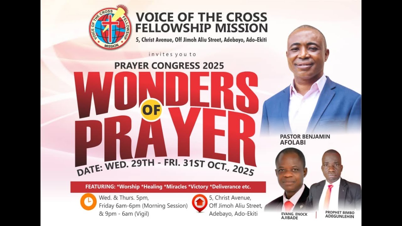 PRAYER CONGRESS - DAY 3 (EVENING SESSION) - YouTube