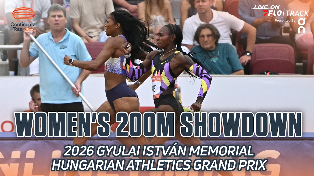 Kayla White, Gabby Thomas, Anavia Battle, Lead US 200m Podium Sweep At 2026 Hungarian Grand Prix