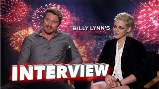 Billy Lynns Long Halftime Walk Kristen Stewart Garrett Hedlund Exclusive Interview Screenslam