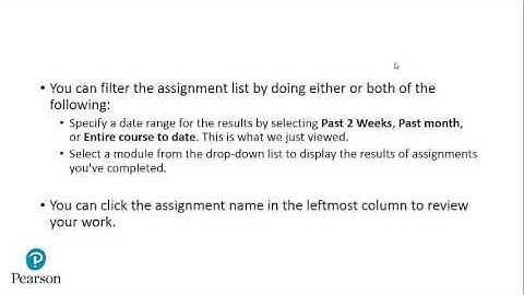 MyLab Foundational Skills Understanding the Gradebook Results Student View