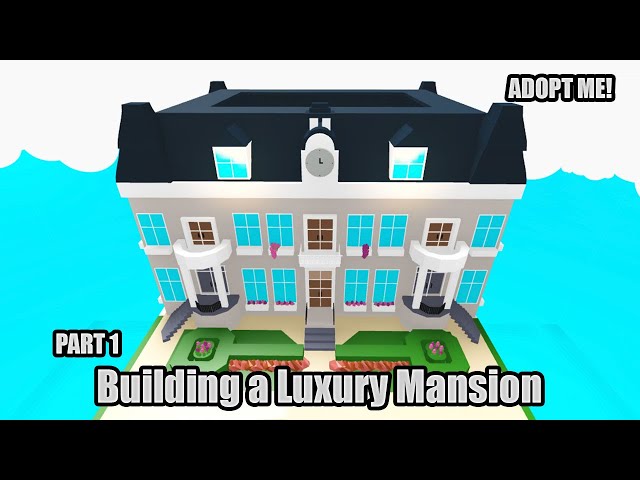 I Built A Lego MANSION In Roblox Adopt Me 