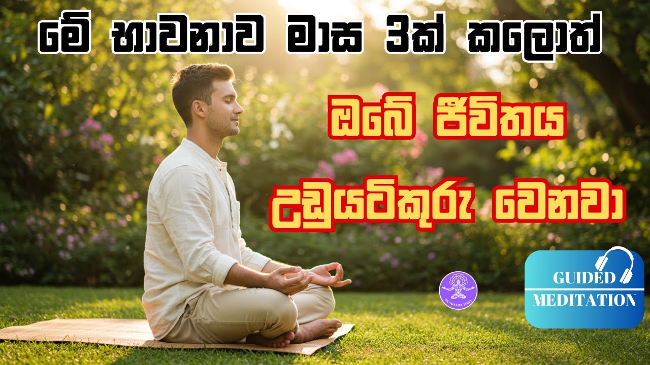 මේ මොහොත 🧘‍♂️ Mindfulness 🧘🏻‍♀️ සතිමත් භාවනාව | දින 90 චැලේන්ජ් එක