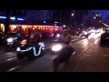 Weihnachtsmänner auf Motorrädern Berlin