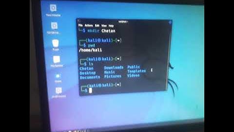 Creating Folder/Directory in Kali Linux