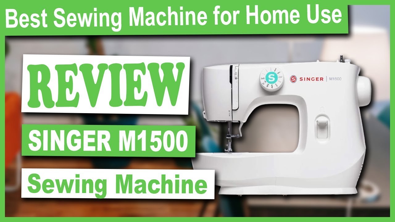 SINGER® M1500 Sewing Machine - Get Started - Selecting Stitches 