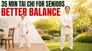 35-Min FULL BODY Tai Chi for Seniors Over 60 🔥 Stronger Legs & Steadier Steps