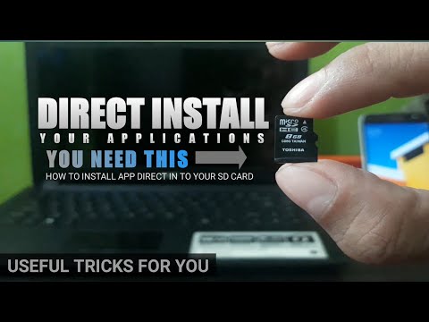 HOW TO INSTALL APPS DIRECT INTO SD CARD | FROM PLAYSTORE - WITHOUT ROOT