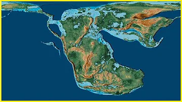 Como pode ser a junção dos continentes no planeta Terra daqui a 200 milhões de anos?