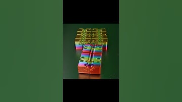 Rainbow Fidget Cubes - Time-lapse