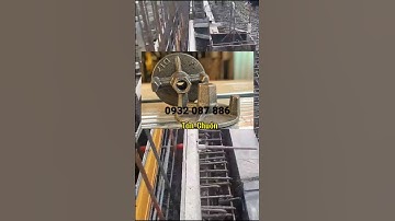 Cách ghép cốp pha vách bằng ván phủ phim #shorts