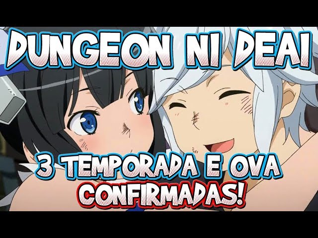 3 temporada de Dungeon ni Deai / Danmachi adiado devido a COVID-19 –  Tomodachi Nerd's