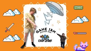Summer Game Jam: Honey, I Shrunk the Code Zone!🛸👾