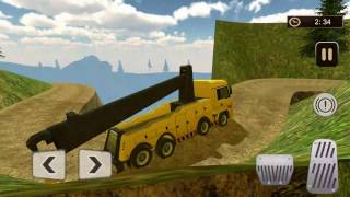 ✔🚙 Yellow Tractor on montian extreme Mobile Kid Games screenshot 5