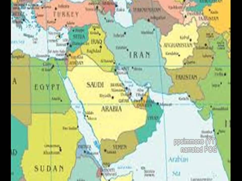 Подробная карта востока. Государства ближнего Востока на карте. Политическая карта ближнего Востока. Карта ближнего Востока со странами.