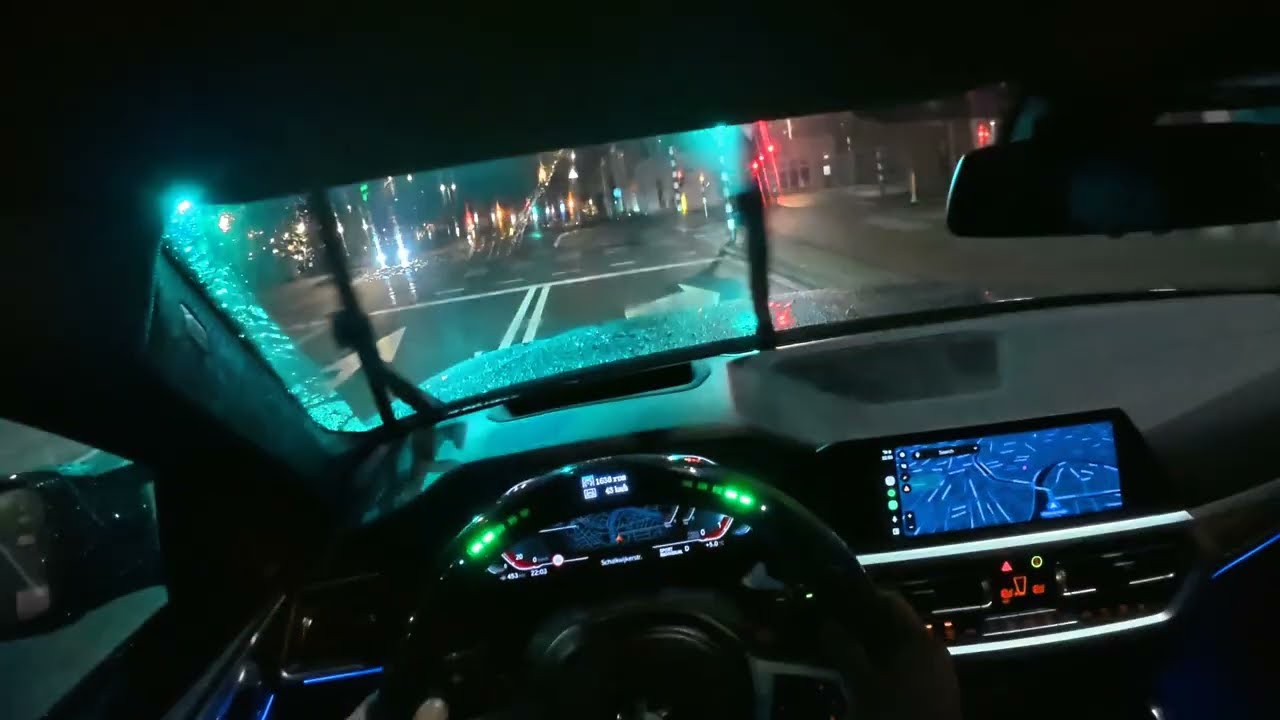 A short POV Night Drive - BMW G22 