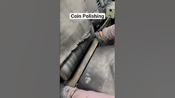 Polishing process of hard enamel challenge coin