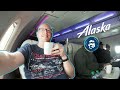 FANTASTIC! Alaska Airlines First Class!