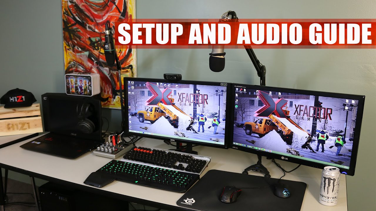 Xfactor's Dual PC Setup and Audio Guide 2015 - YouTube