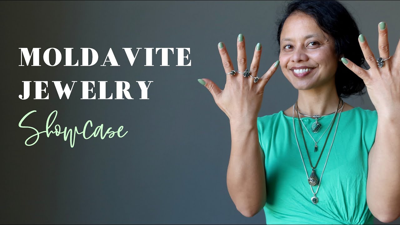 Moldavite Jewelry Showcase 