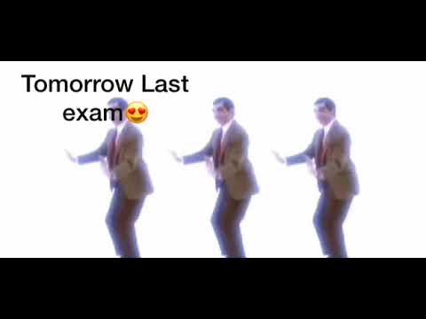 MrBean Dance for Last Exam  WhatsApp Status Video